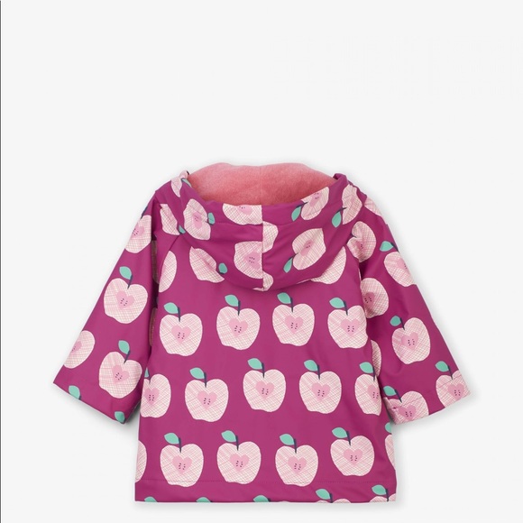 NWT Hatley kids apple orchard rain jacket - Picture 4 of 8
